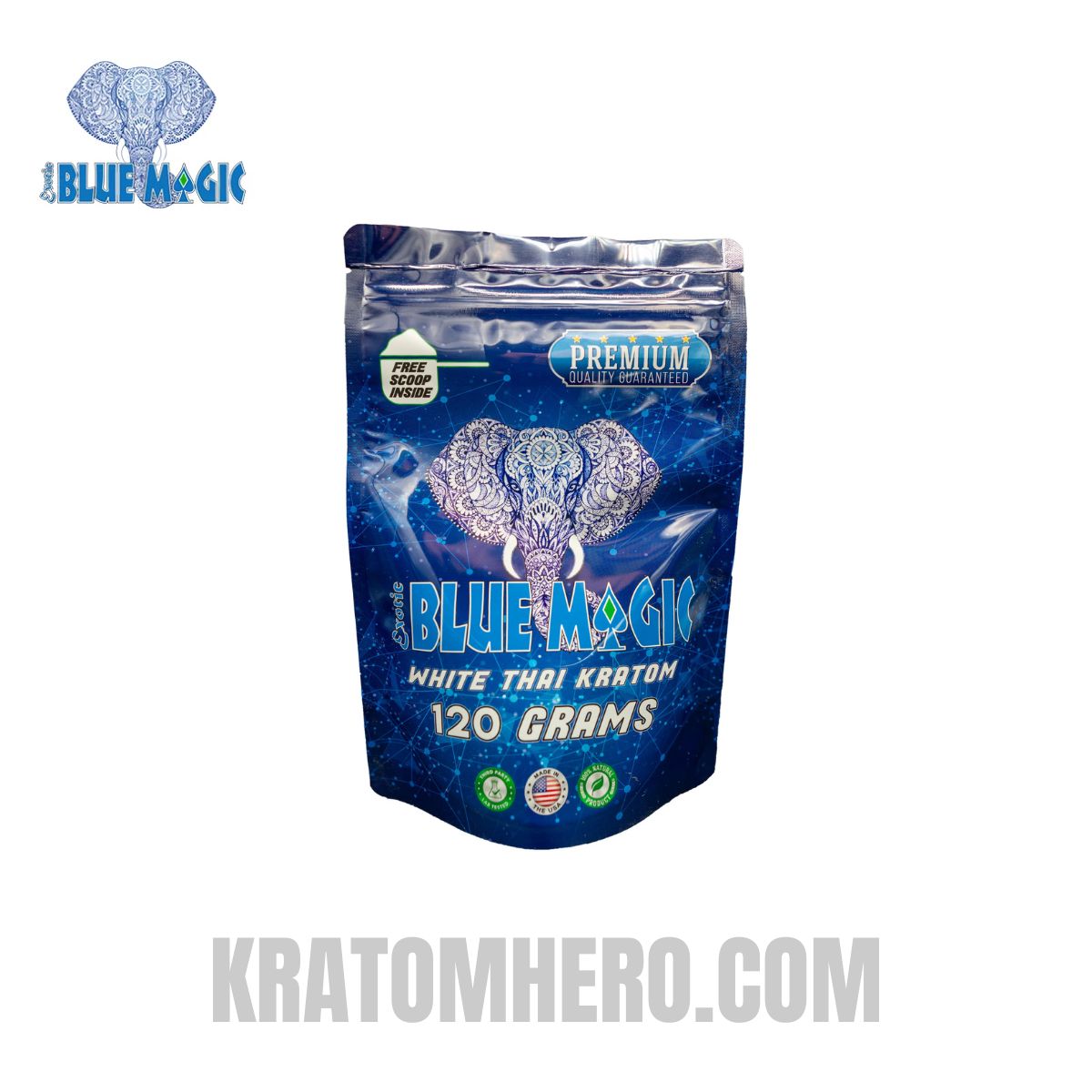 Blue Magic Kratom Powder White Thai Kratom - 120g Blue Magic Kratom Powder White Thai Kratom - 120g
