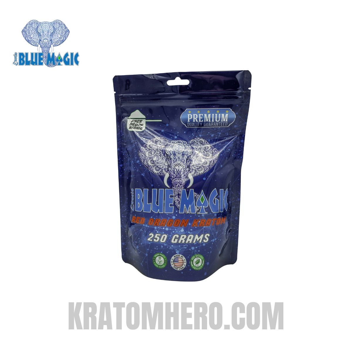 Blue Magic Kratom Powder Red Dragon Kratom - 250g Blue Magic Kratom Powder Red Dragon Kratom - 250g