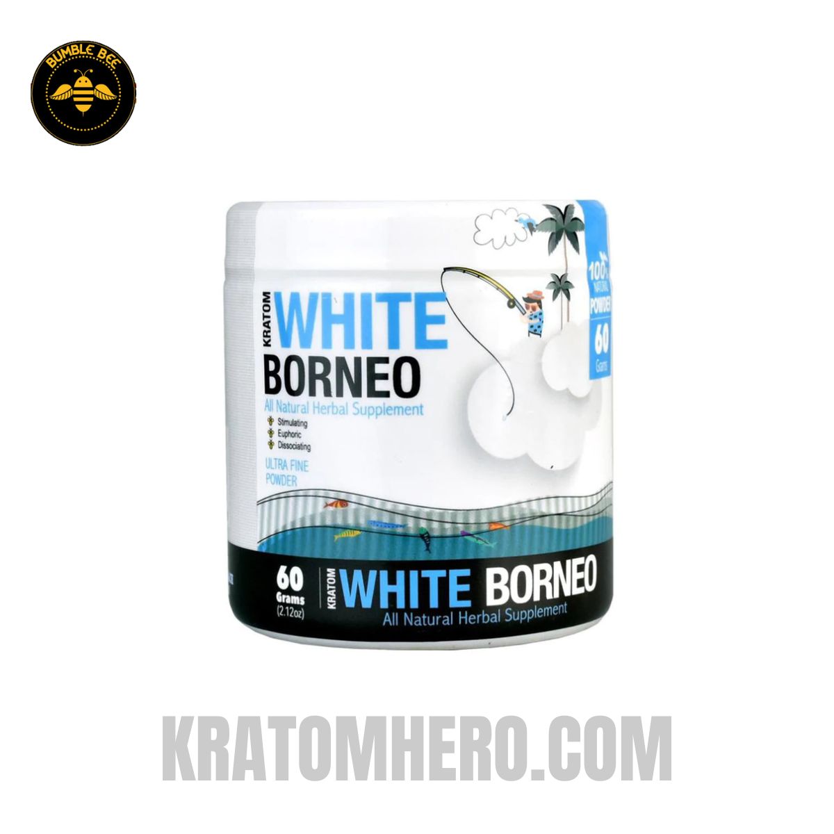 Bumble Bee Kratom Powder White Borneo Bumble Bee Kratom Powder White Borneo