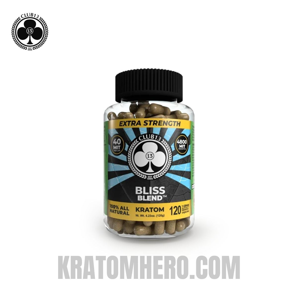 Club 13 Bliss Blend Kratom Capsules Club 13 Bliss Blend Kratom Capsules