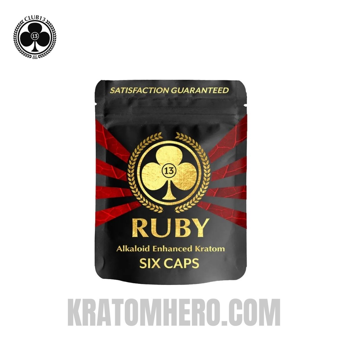 Club 13 Enhanced RUBY Maeng Da Extract Kratom Capsules Club 13 Enhanced RUBY Maeng Da Extract Kratom Capsules