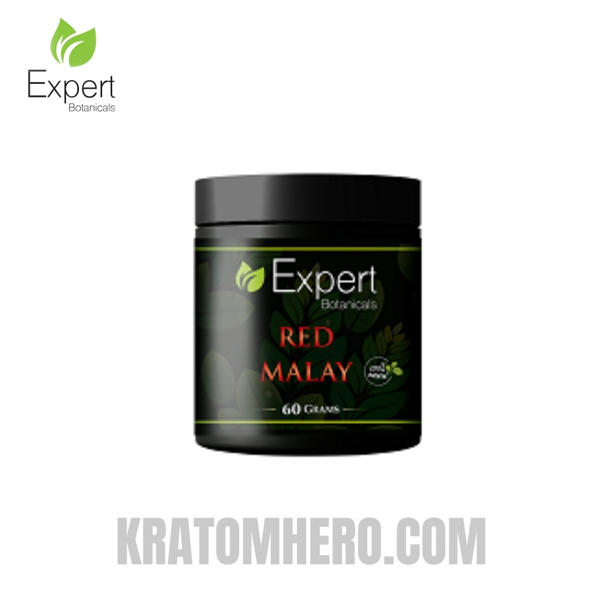 Expert Botanicals Red Malay Kratom Powder 60g Expert Botanicals Red Malay Kratom Powder 60g