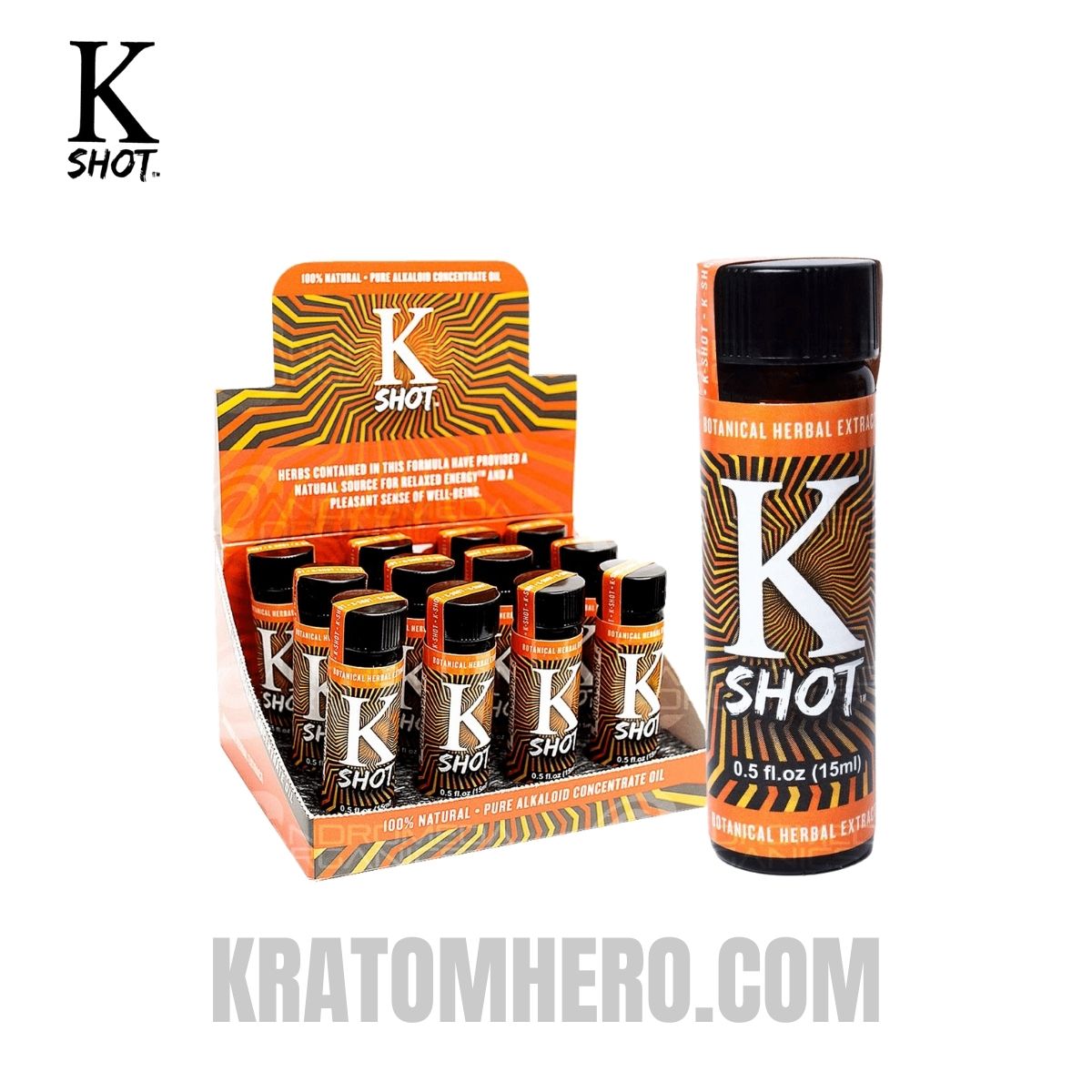 K-Shot Kratom Extract Shot 15ml K-Shot Kratom Extract Shot 15ml