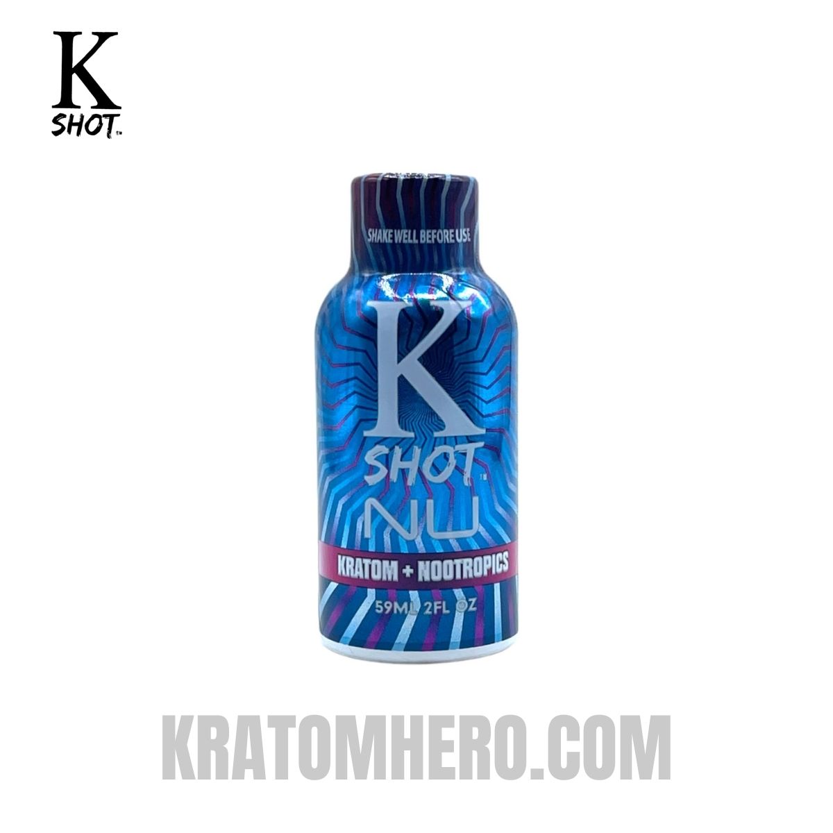 K-Shot NU Nootropic Kratom Extract Shot 59ml K-Shot NU Nootropic Kratom Extract Shot 59ml