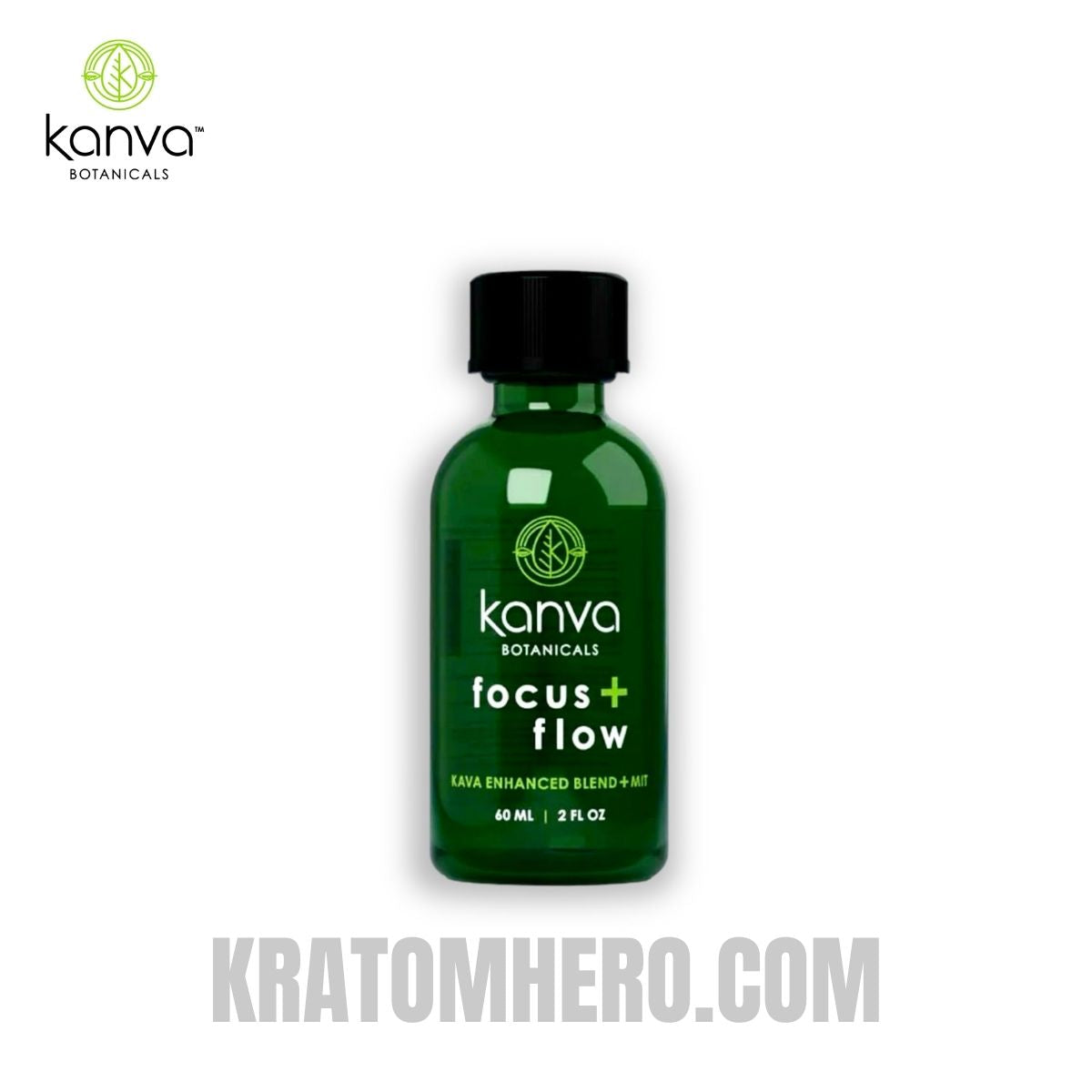 Kanva Botanicals Focus + Flow Kava Kratom Shot 2oz Kanva Botanicals Focus + Flow Kava Kratom Shot 2oz