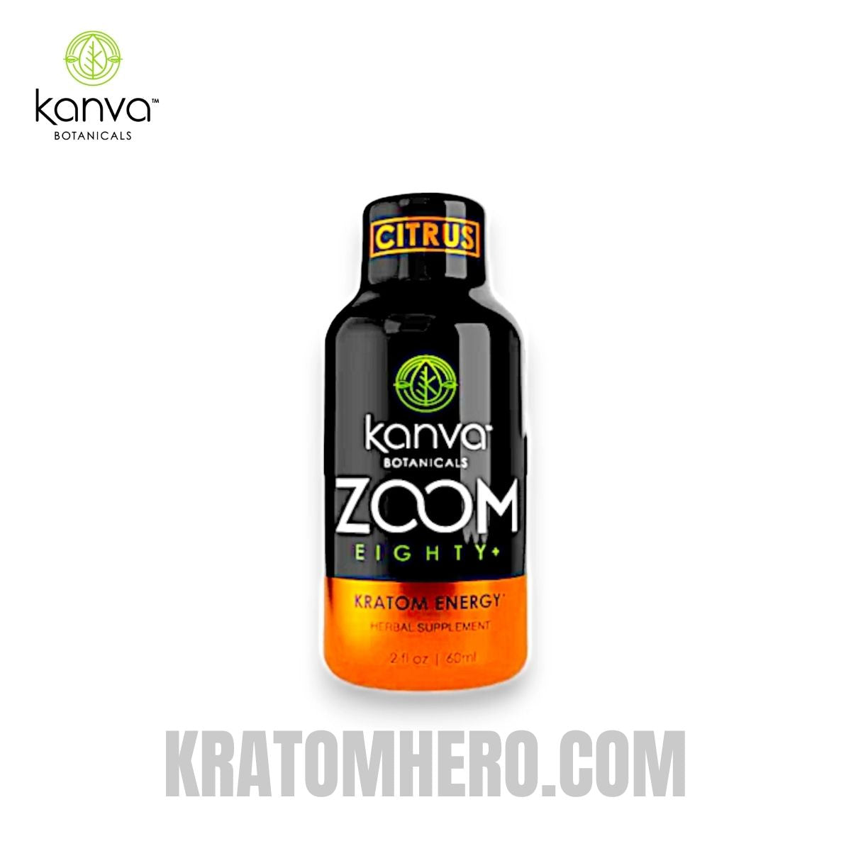 Kanva Botanicals Zoom Eighty Kratom Energy Shot 2oz Kanva Botanicals Zoom Eighty Kratom Energy Shot 2oz