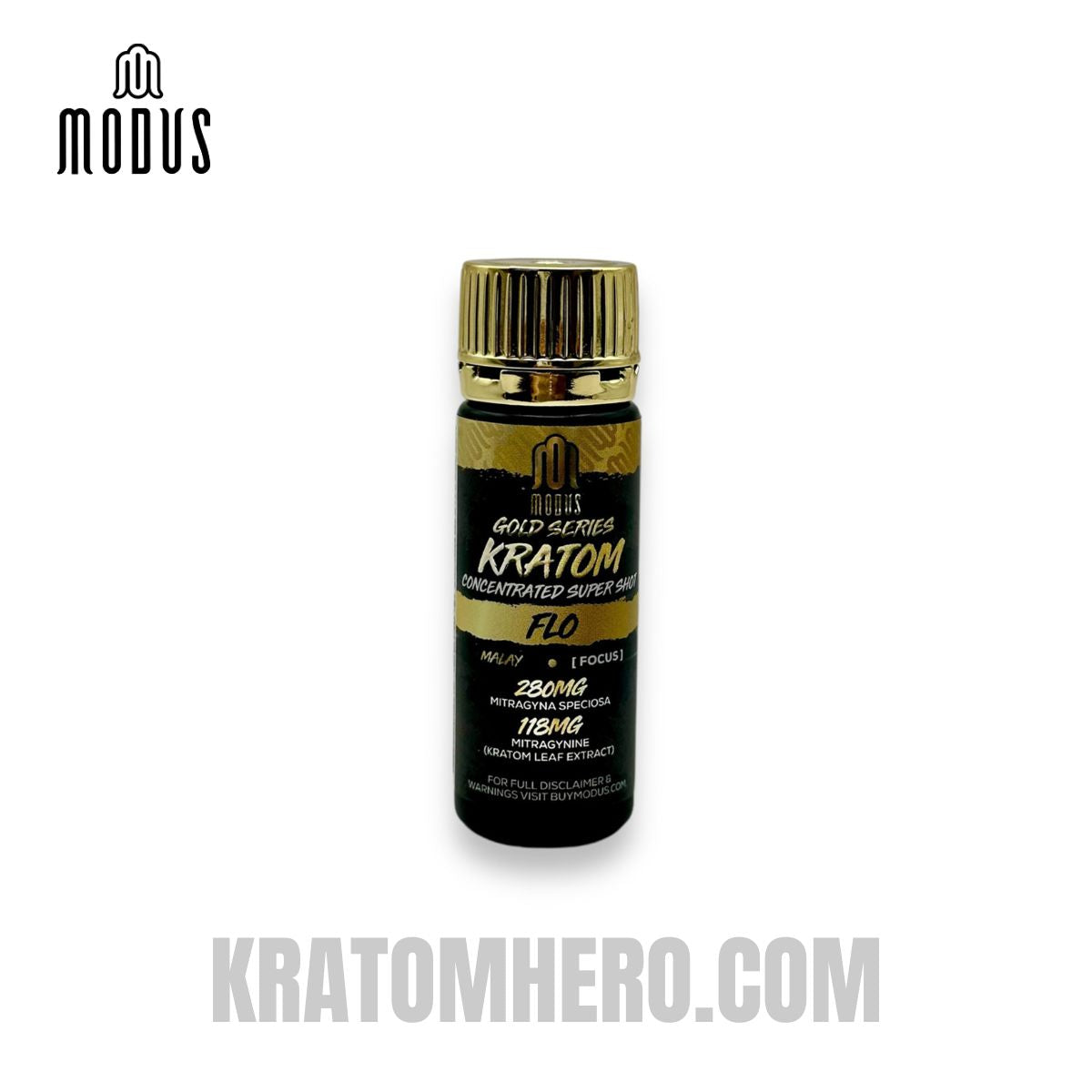 Modus Kratom Shot Gold Series Flo Malay Focus Modus Kratom Shot Gold Series Flo Malay Focus