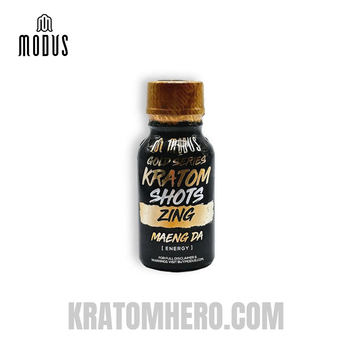 Modus Kratom Shot Gold Series Zing Maeng Da Energy Modus Kratom Shot Gold Series Zing Maeng Da Energy