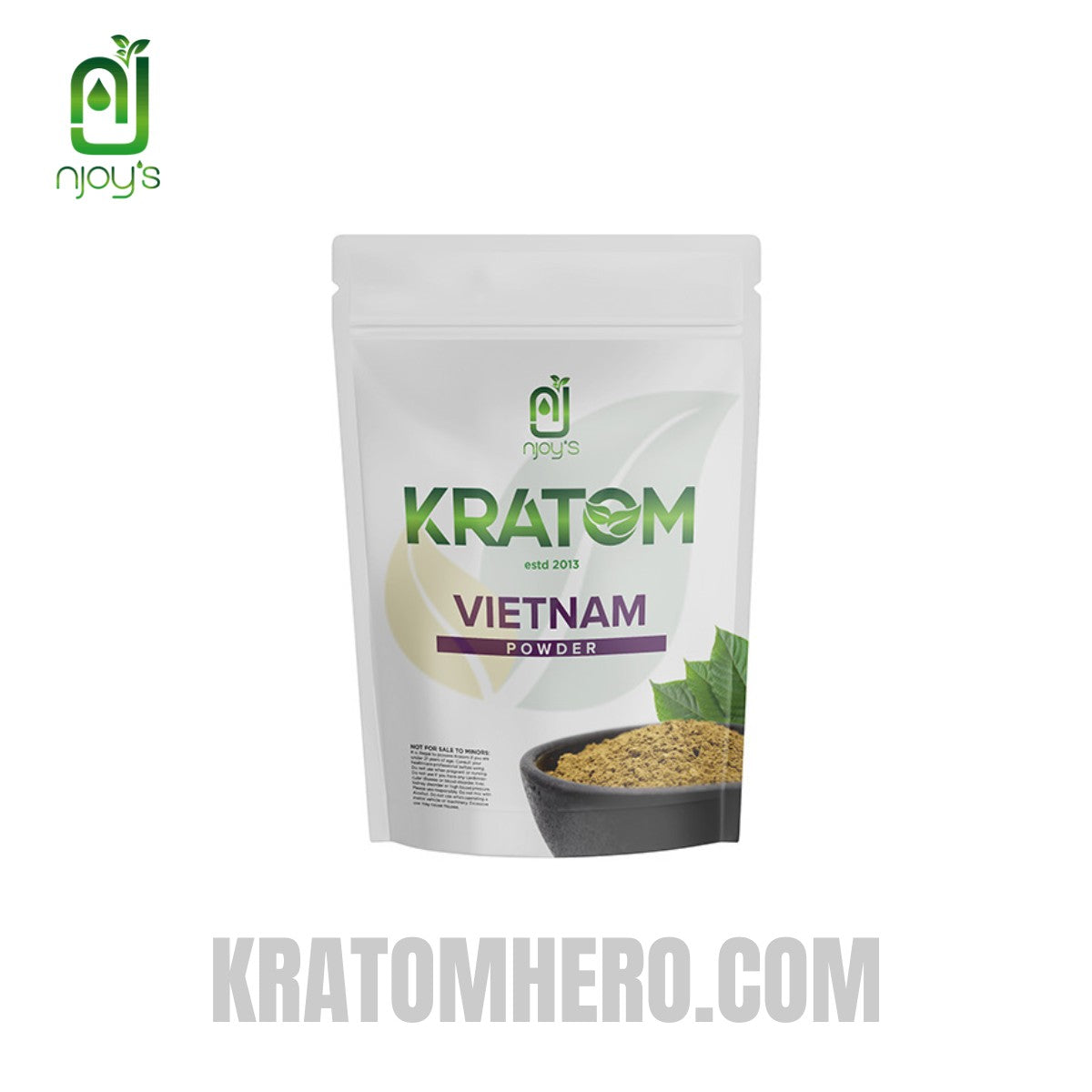NJOYS Kratom Powder Vietnam 100g NJOYS Kratom Powder Vietnam 100g