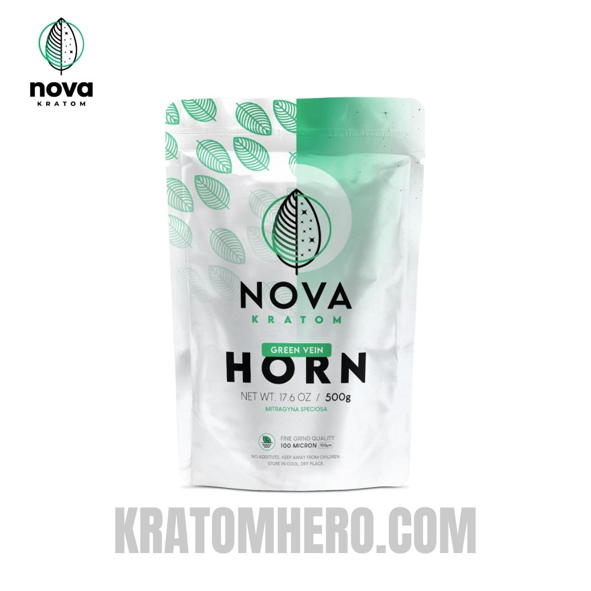 Nova Green Horn Kratom Capsules Nova Green Horn Kratom Capsules
