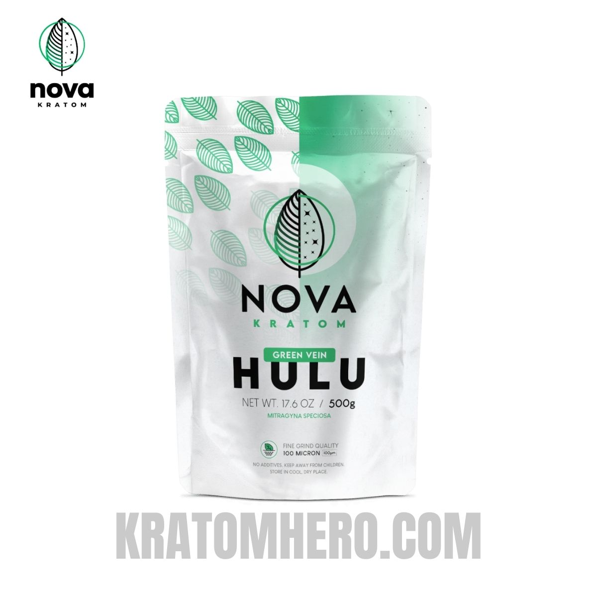 Nova Green Hulu Kratom Powder Nova Green Hulu Kratom Powder