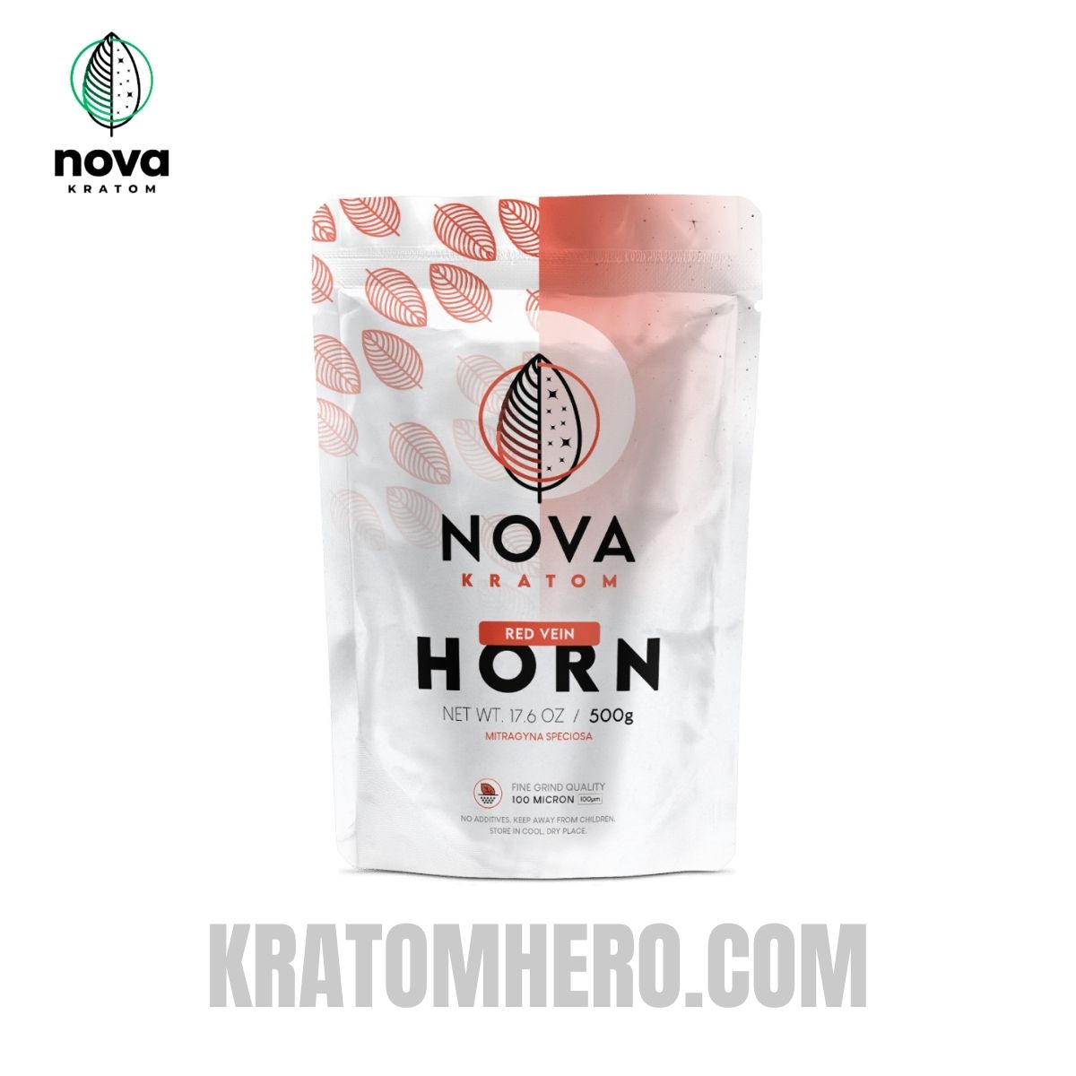 Nova Red Horn Kratom Capsules Nova Red Horn Kratom Capsules