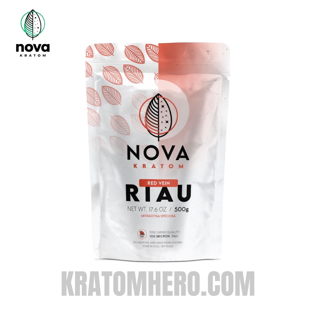 Nova Red Riau Kratom Powder Nova Red Riau Kratom Powder