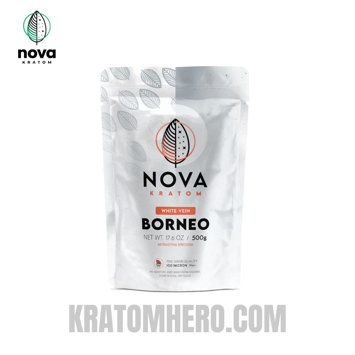 Nova White Borneo Kratom Capsules Nova White Borneo Kratom Capsules
