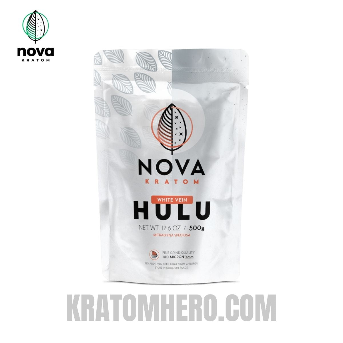 Nova White Hulu Kratom Powder Nova White Hulu Kratom Powder