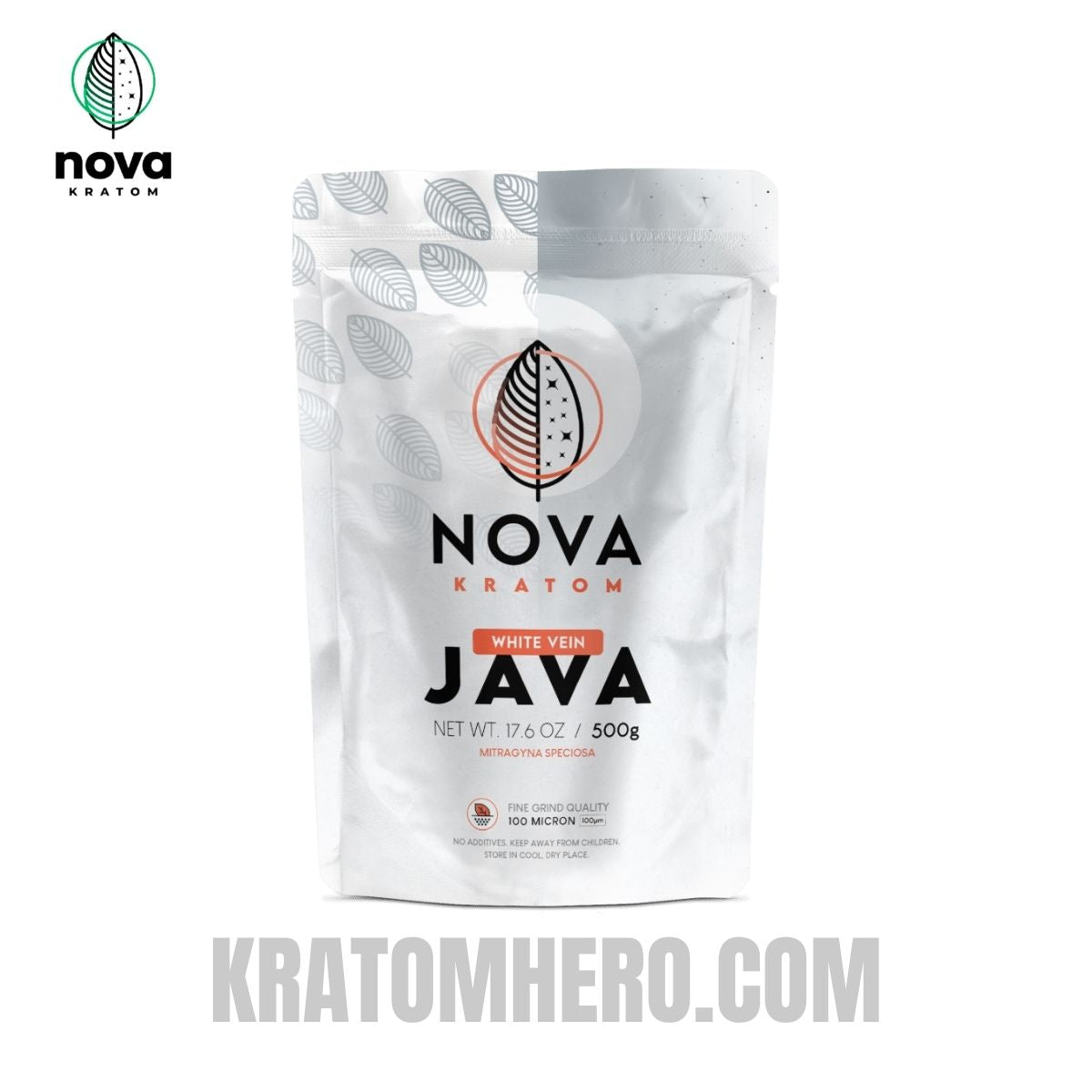 Nova White Java Kratom Capsules Nova White Java Kratom Capsules