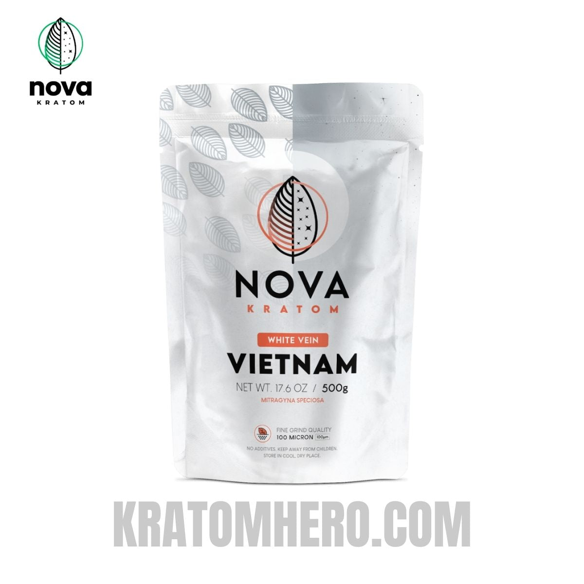 Nova White Vietnam Kratom Capsules Nova White Vietnam Kratom Capsules