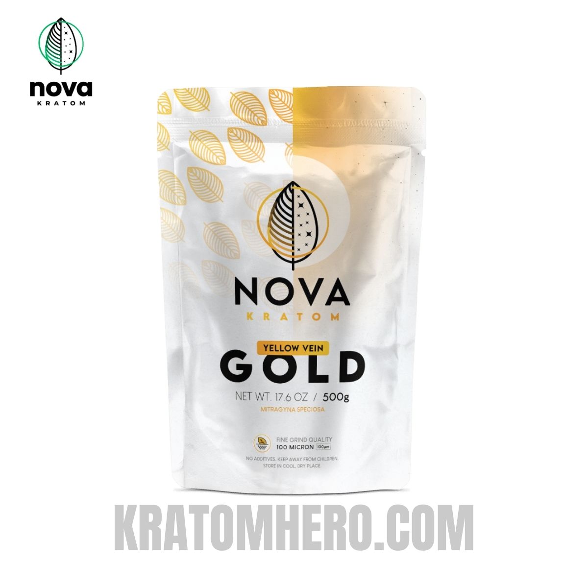 Nova Yellow Gold Kratom Powder Nova Yellow Gold Kratom Powder