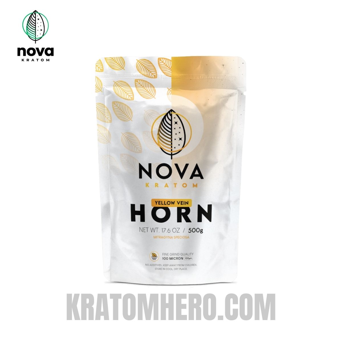 Nova Yellow Horn Kratom Capsules Nova Yellow Horn Kratom Capsules