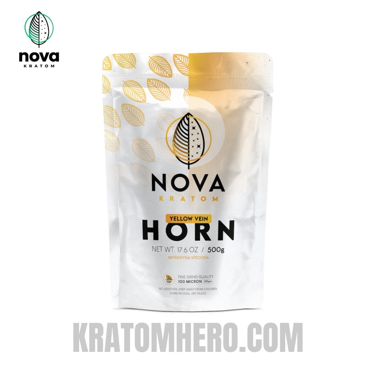 Nova Yellow Horn Kratom Powder Nova Yellow Horn Kratom Powder