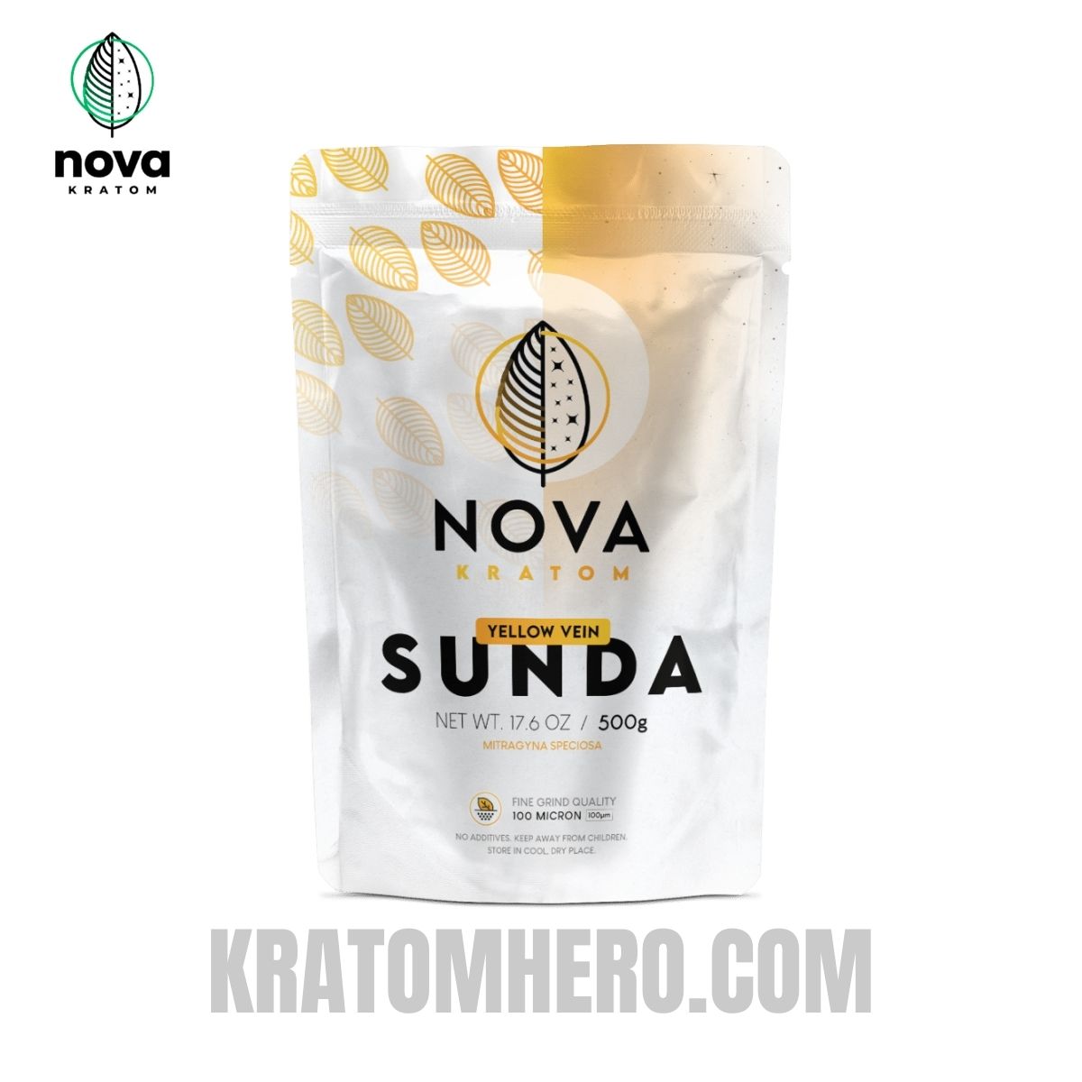 Nova Yellow Sunda Kratom Powder Nova Yellow Sunda Kratom Powder