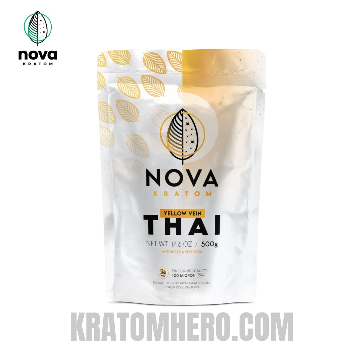Nova Yellow Thai Kratom Powder Nova Yellow Thai Kratom Powder