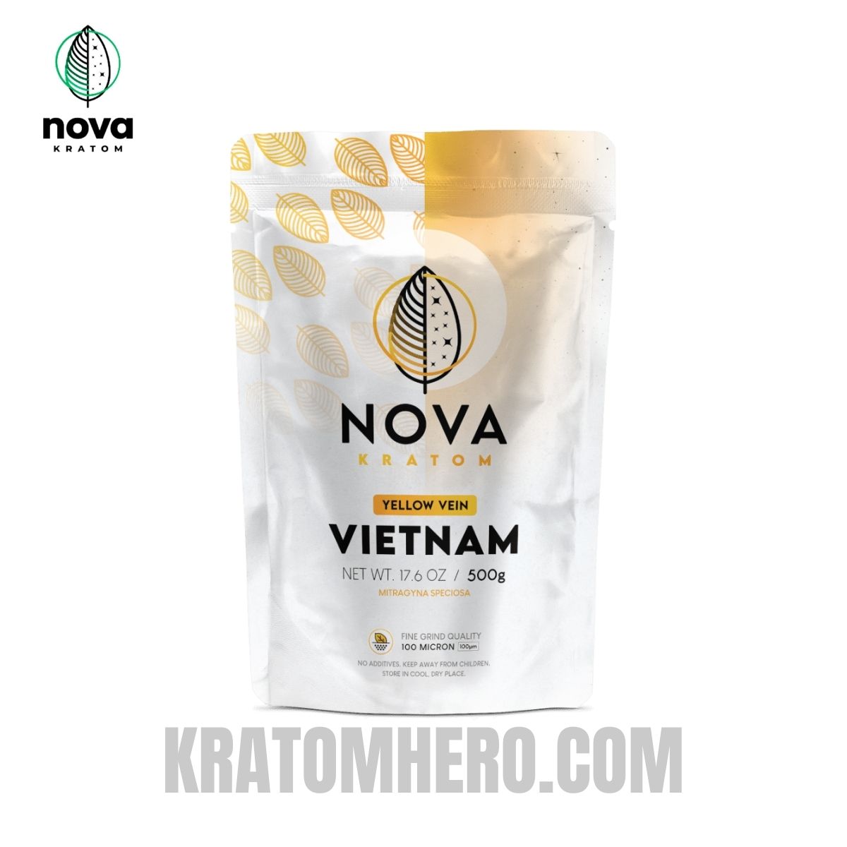 Nova Yellow Vietnam Kratom Powder Nova Yellow Vietnam Kratom Powder