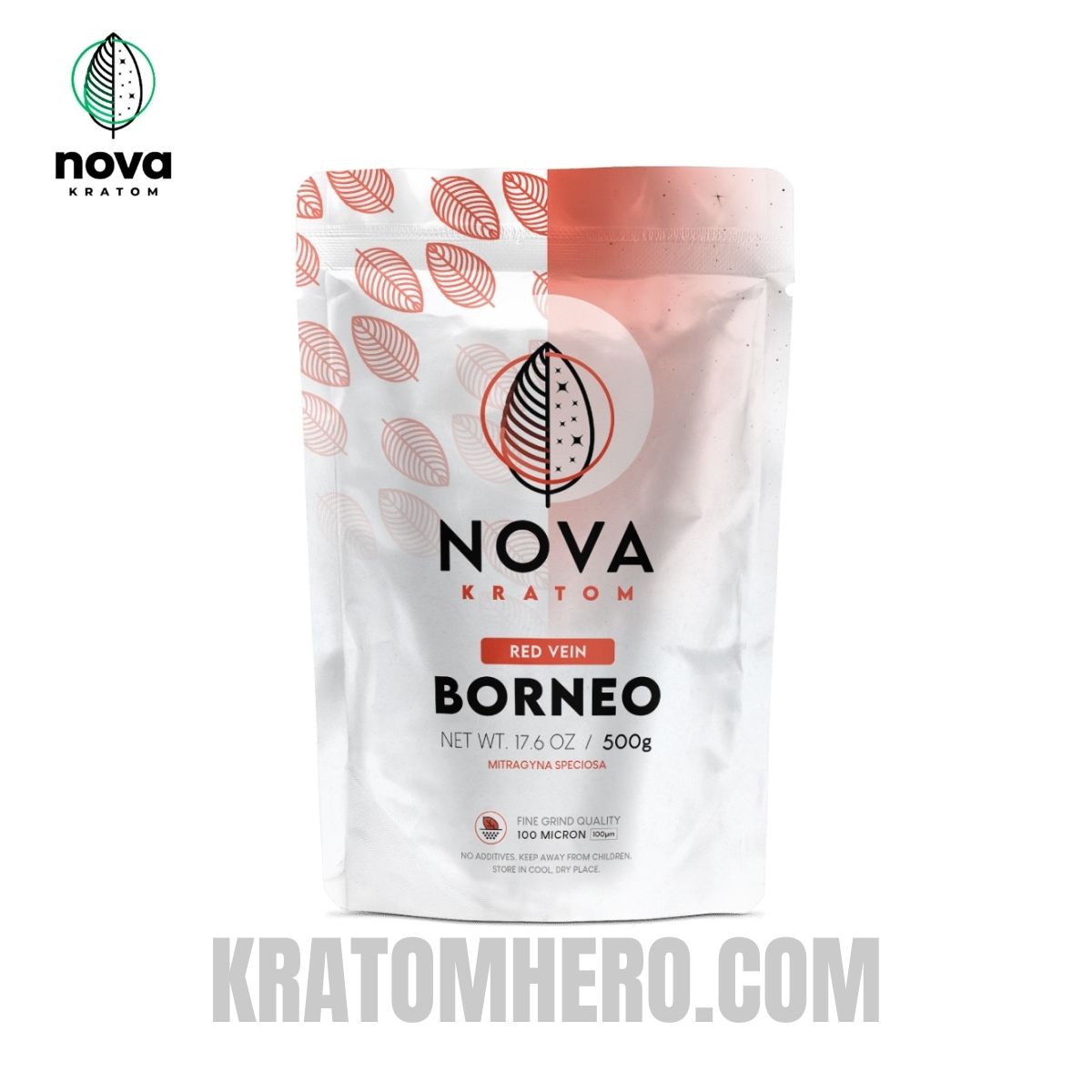 Nova Red Borneo Kratom Powder Nova Red Borneo Kratom Powder
