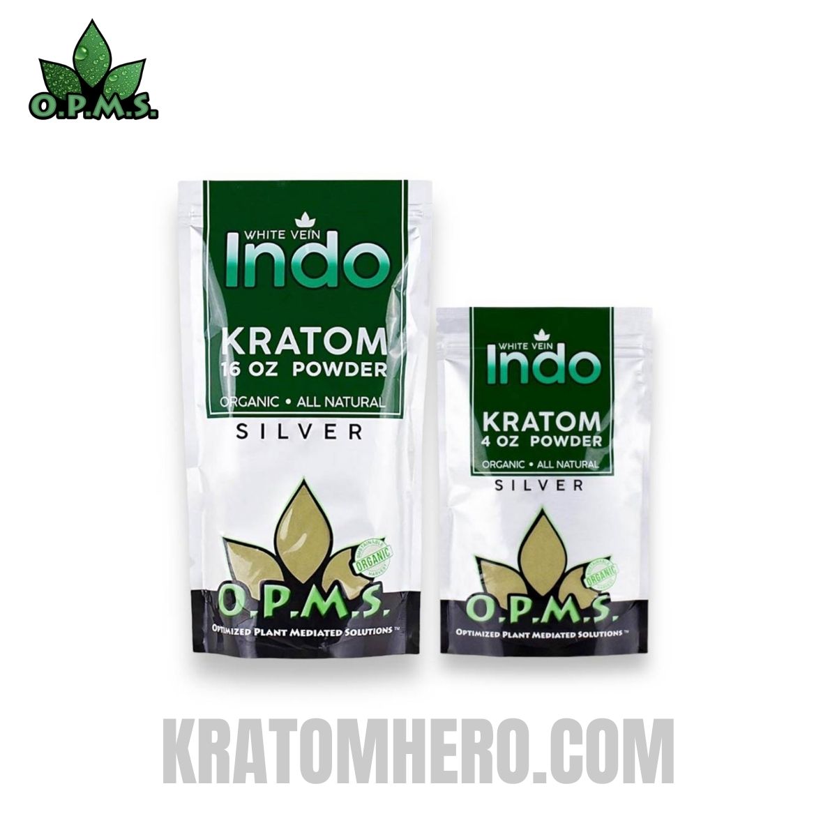 OPMS White Vein Indo Kratom Powder OPMS White Vein Indo Kratom Powder