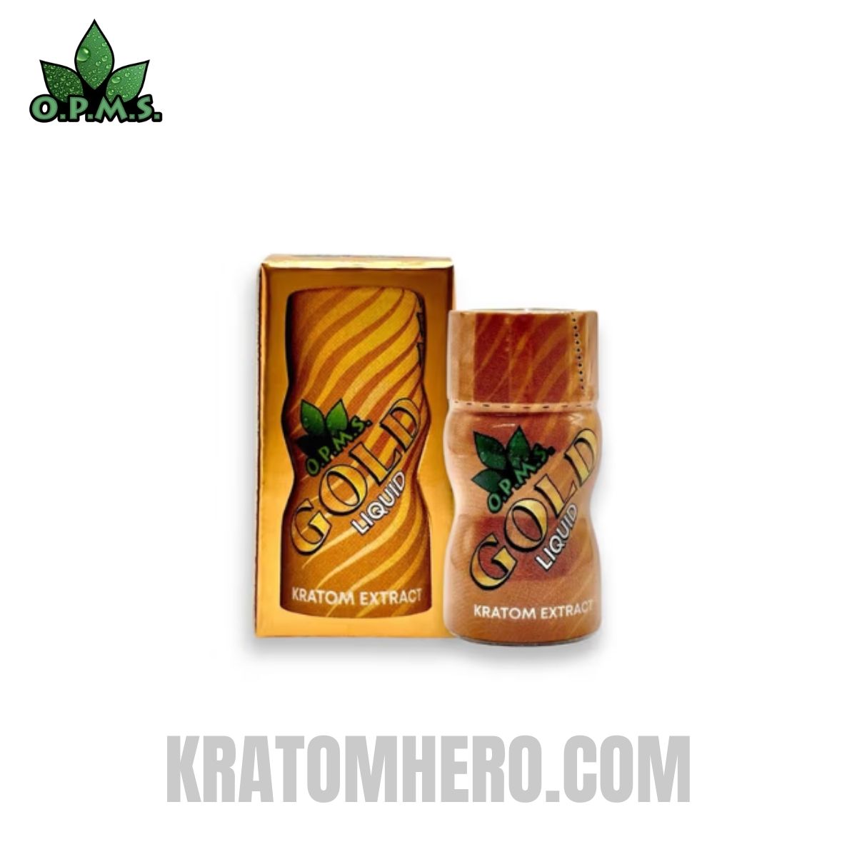 OPMS Gold Liquid Extract Kratom Shot OPMS Gold Liquid Extract Kratom Shot