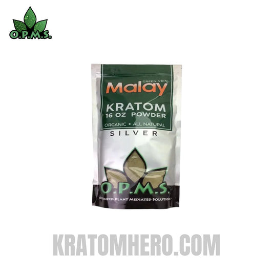 OPMS Green Vein Malay Kratom Powder OPMS Green Vein Malay Kratom Powder