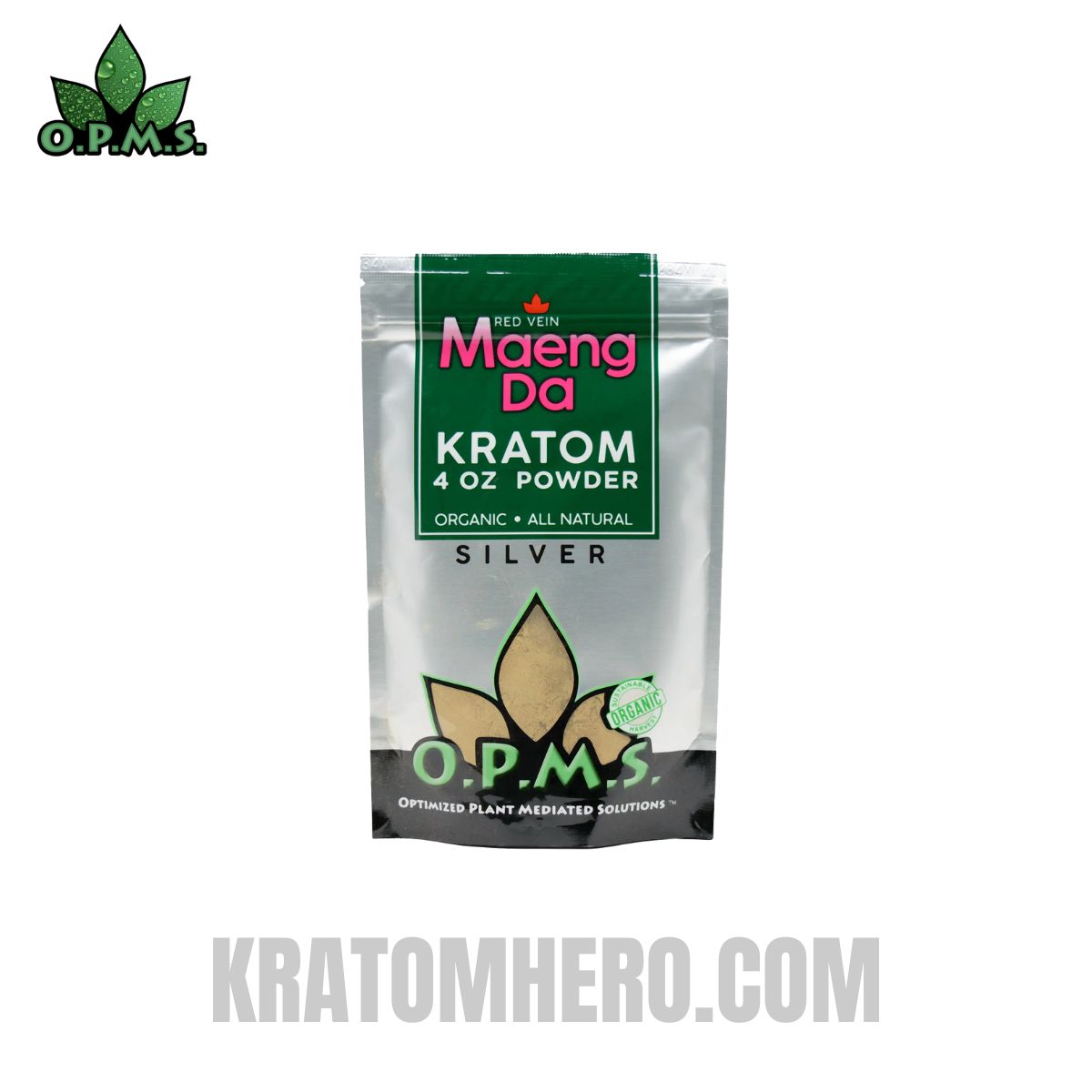 OPMS Red Vein Maeng Da Kratom Powder - 4 OZ OPMS Red Vein Maeng Da Kratom Powder - 4 OZ