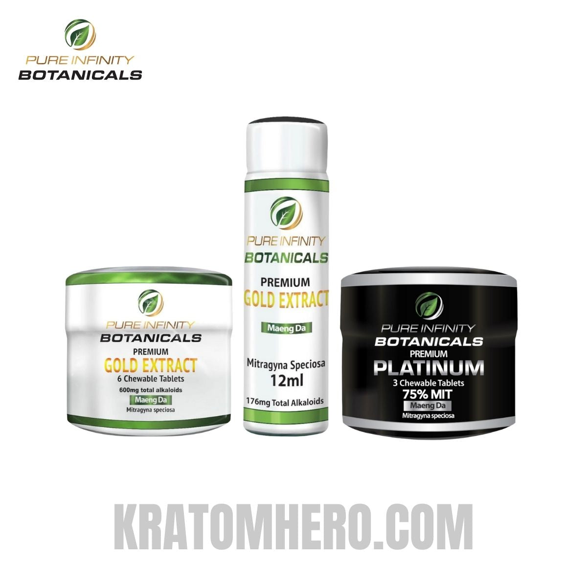 Pure Infinity Botanicals Kratom Extract Sampler Pure Infinity Botanicals Kratom Extract Sampler