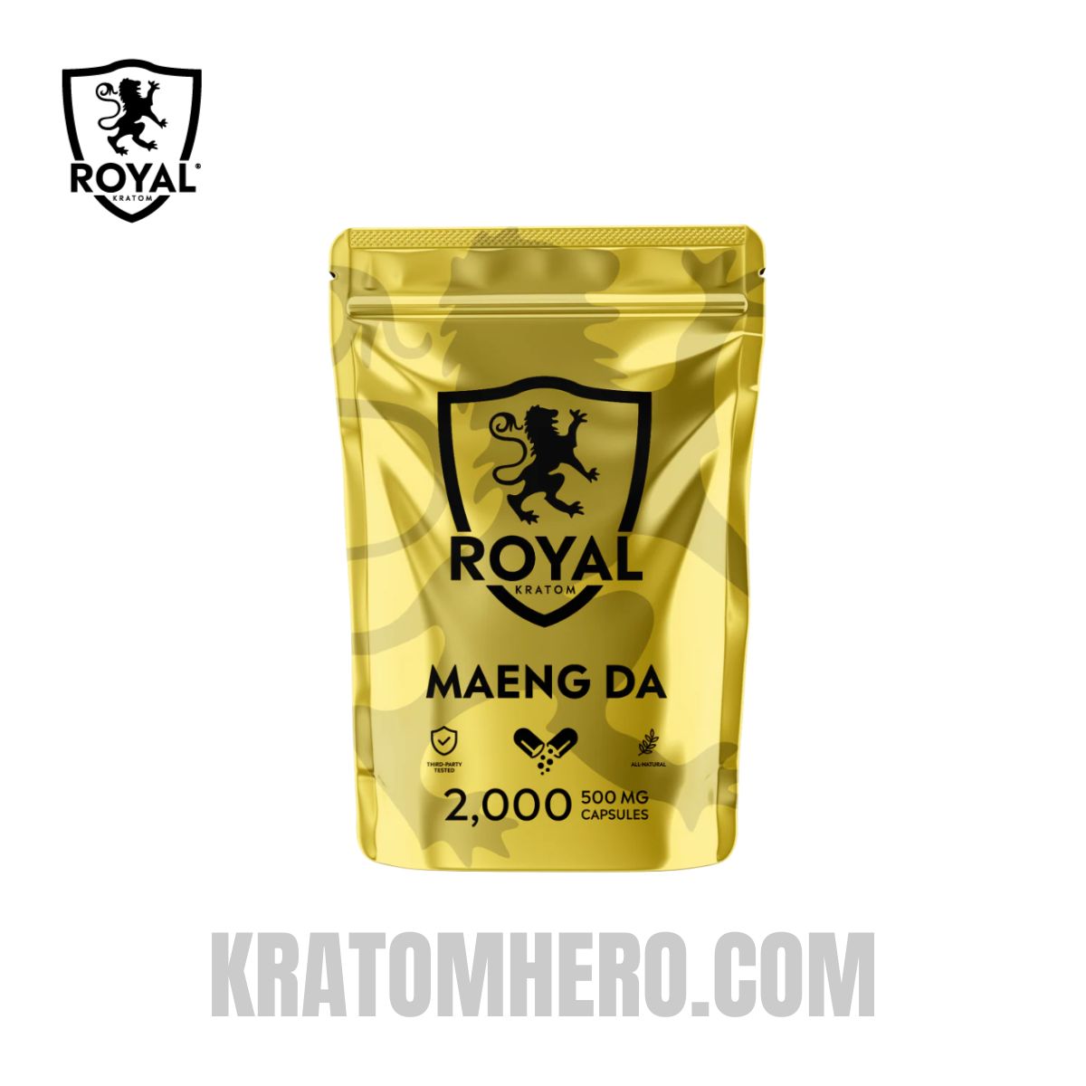 Royal Kratom Capsules Maeng Da - 2000Ct Royal Kratom Capsules Maeng Da - 2000Ct