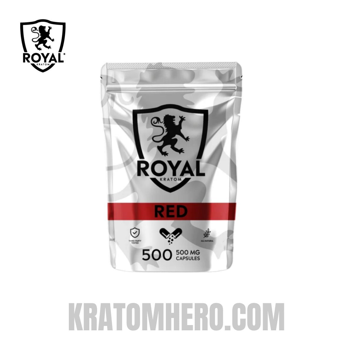 Royal Kratom Capsules Red Vein - 500Ct Royal Kratom Capsules Red Vein - 500Ct