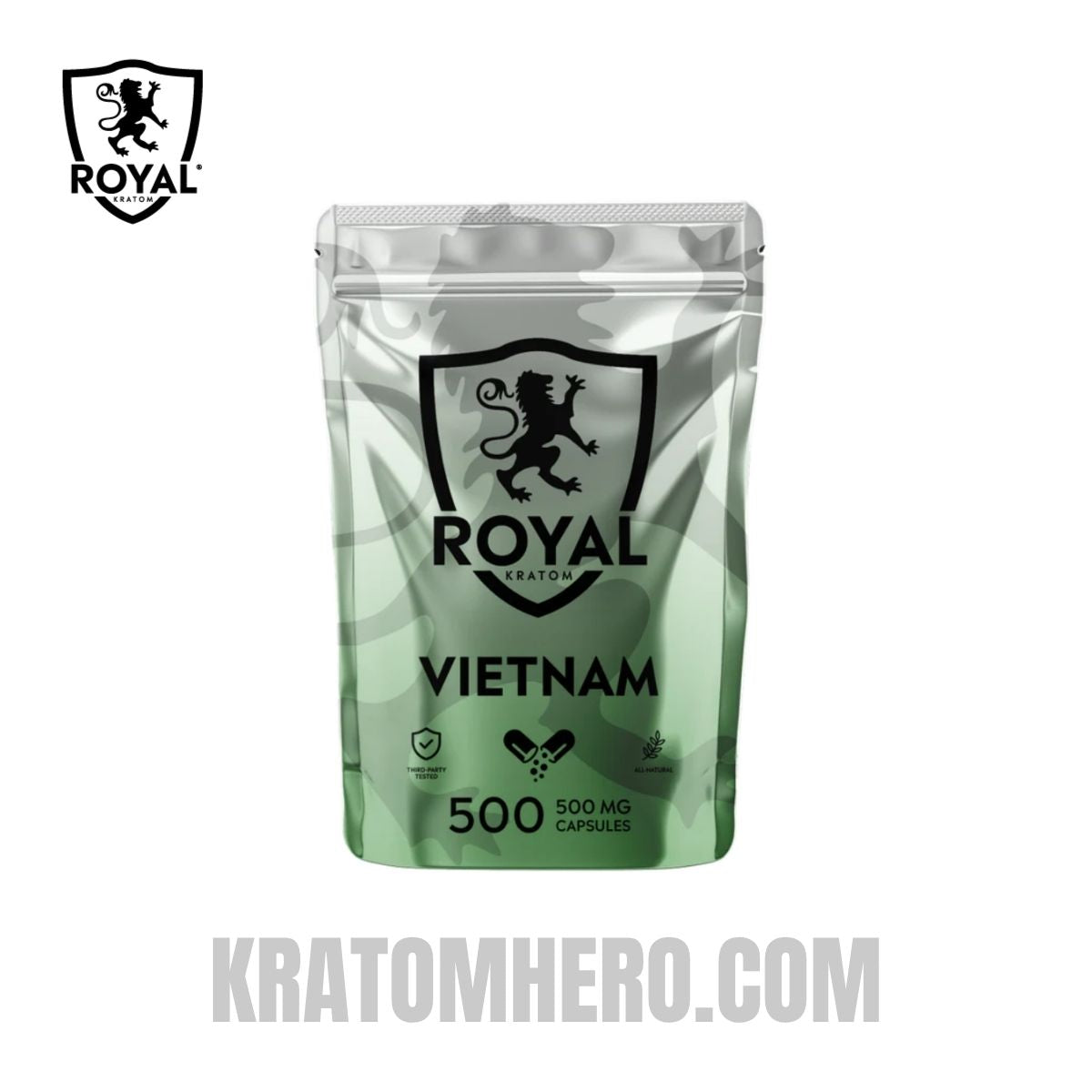 Royal Kratom Capsules Vietnam - 500Ct Royal Kratom Capsules Vietnam - 500Ct