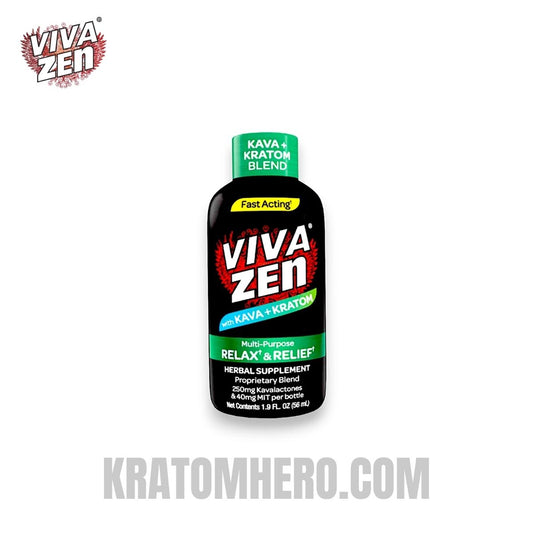 Viva Zen Kava + Kratom Blend Shot 56ml Viva Zen Kava + Kratom Blend Shot 56ml