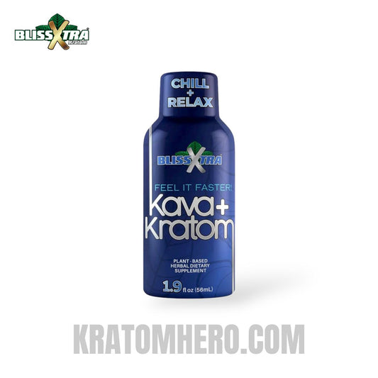 Bliss Xtra Kava + Kratom Shots - 56ml