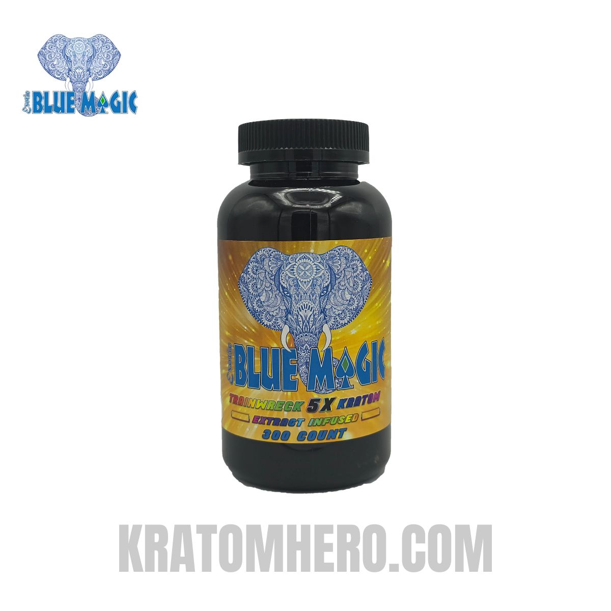 Trainwreck 5X Kratom Extract Infused - 300Ct