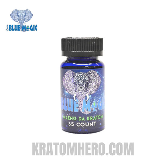 Blue Magic Kratom Capsules Maeng Da - 35Ct