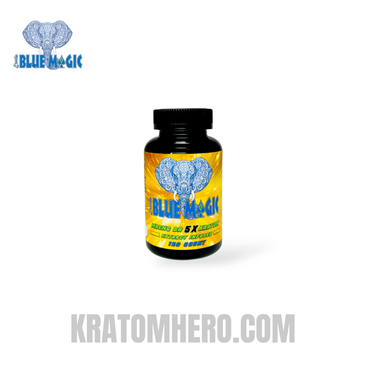 Maneg Da 5X Kratom Extract Infused Maeng Da - 120Ct