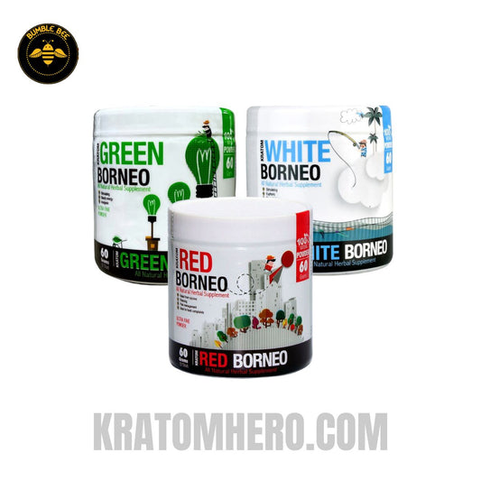 Bumble Bee Kratom Borneo Powder Sampler