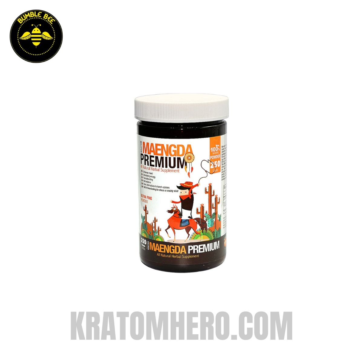 Bumble Bee Kratom Powder Maeng Da - 250 Grams