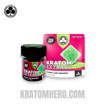 Club 13 Cherry Lime Extract Kratom Gummies