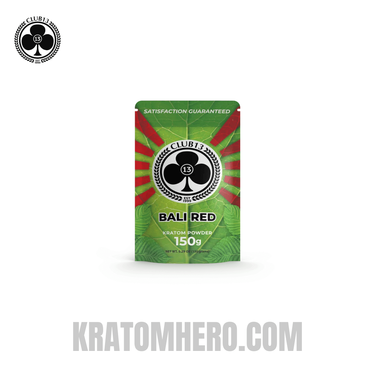 Club 13 Bali Red Kratom Powder - 150 Grams