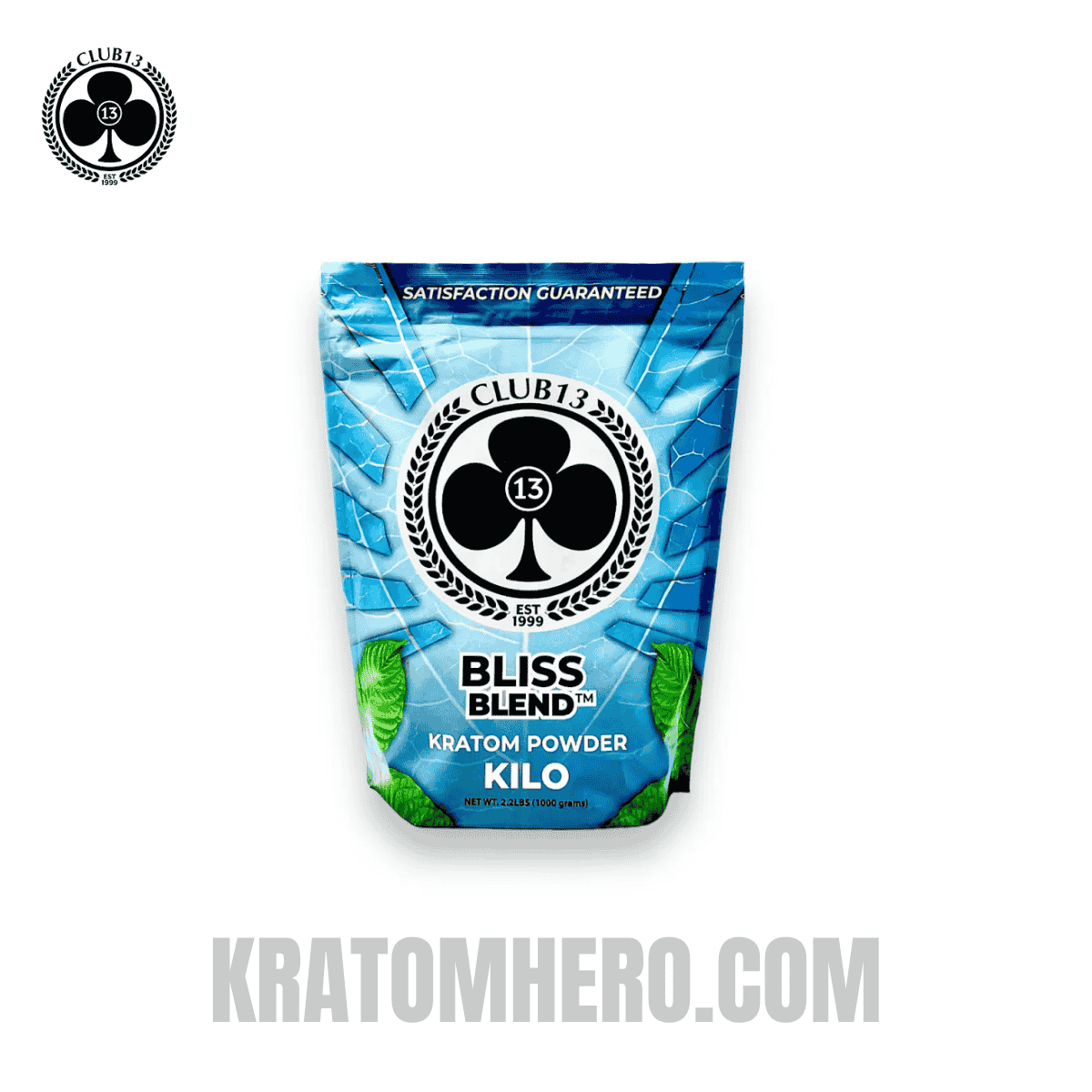 Club 13 Bliss Blend Kratom Powder - 1000 Grams