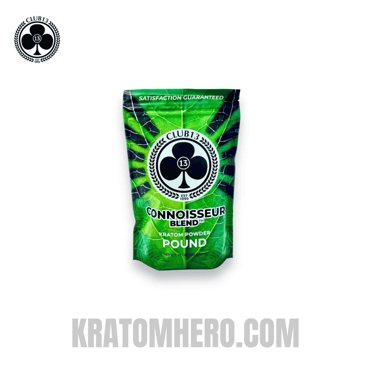 Club 13 Connoisseur Blend Kratom Powder - 453 Grams