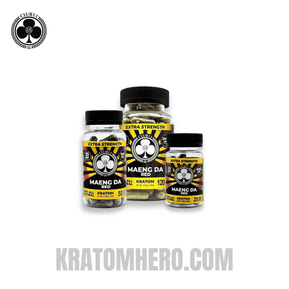 Club 13 Extra Strength Red Maeng Da Kratom Capsules