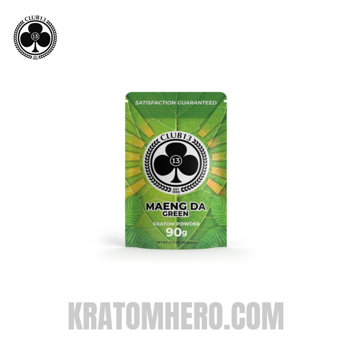 Club 13 Green Maeng Da Kratom Powder - 90 Grams