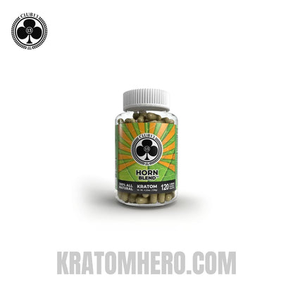 Club 13 Horn Kratom Capsules - 120 Capsules